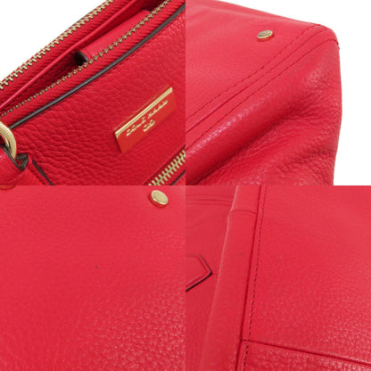Cole Haan コールハーン ロゴ金具 2WAY トートバッグ レザー レディース 中古