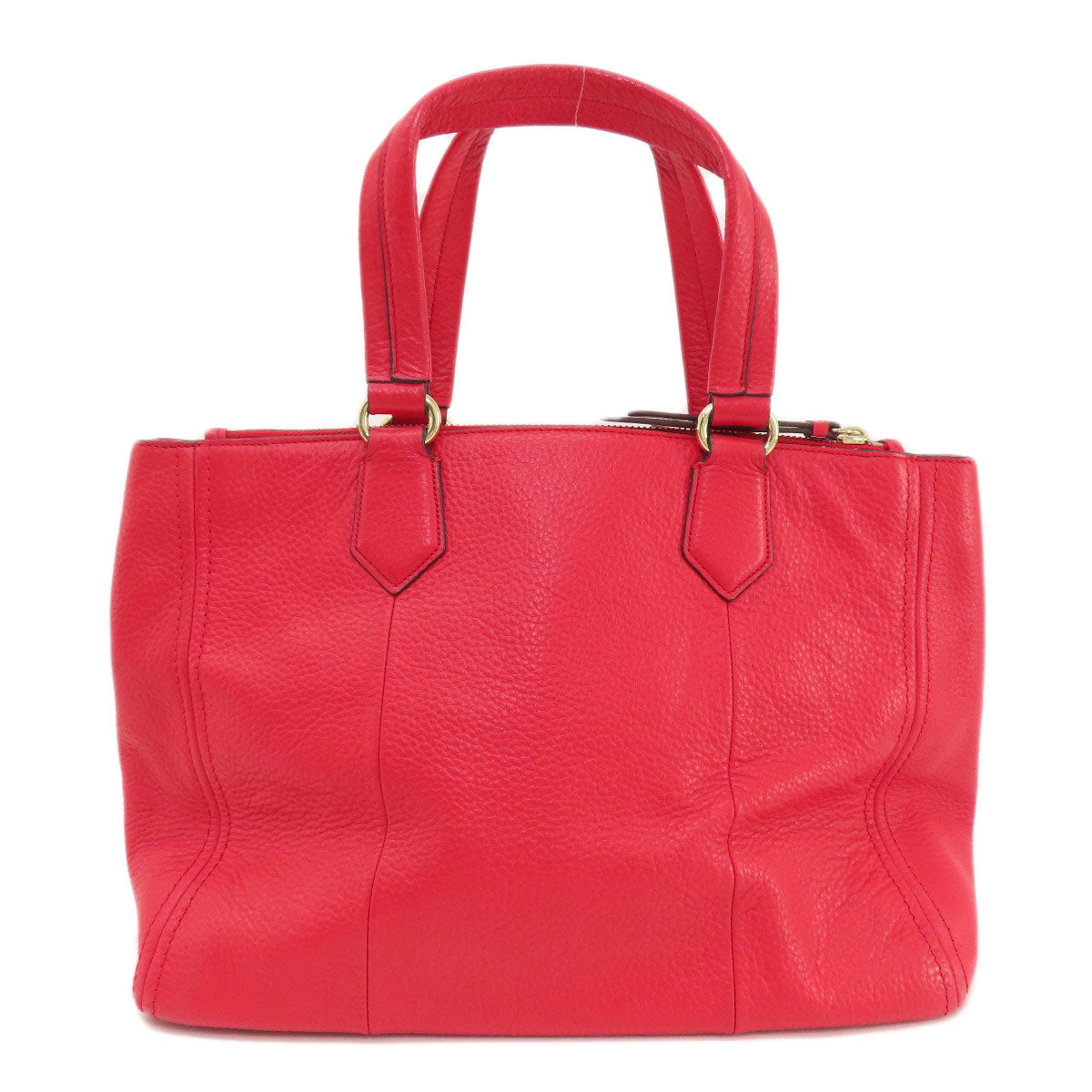 Cole Haan コールハーン ロゴ金具 2WAY トートバッグ レザー レディース 中古