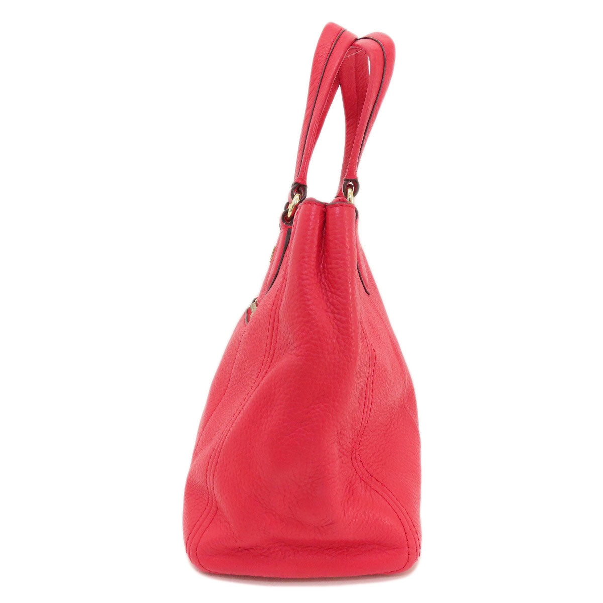 Cole Haan コールハーン ロゴ金具 2WAY トートバッグ レザー レディース 中古