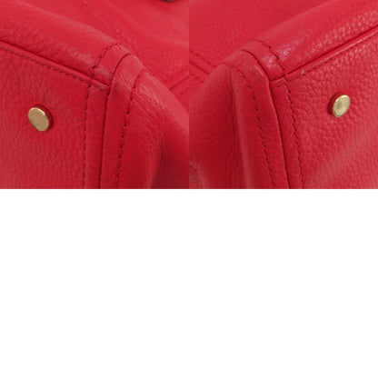 Cole Haan コールハーン ロゴ金具 2WAY トートバッグ レザー レディース 中古
