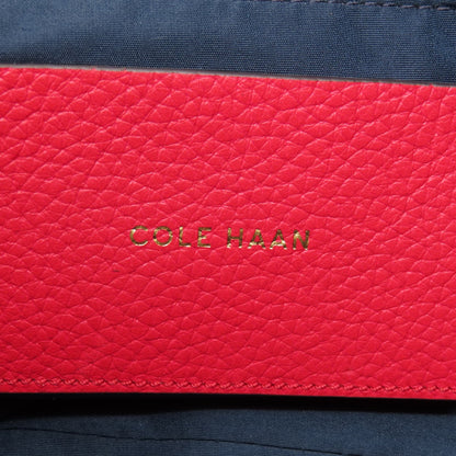 Cole Haan コールハーン ロゴ金具 2WAY トートバッグ レザー レディース 中古