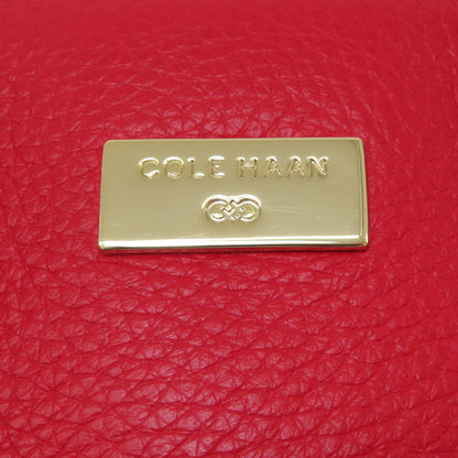Cole Haan コールハーン ロゴ金具 2WAY トートバッグ レザー レディース 中古