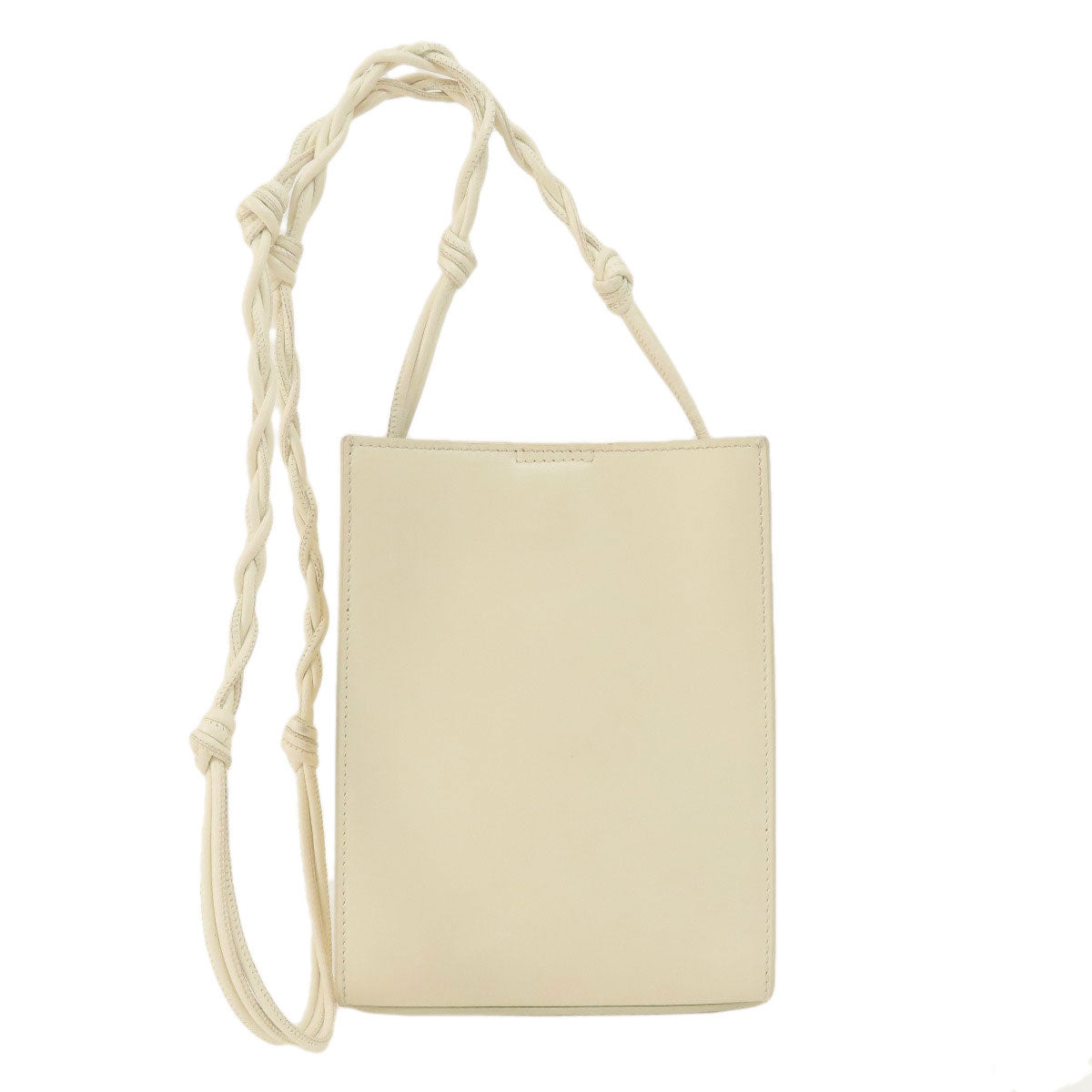 Jil Sander ジル・サンダー ロゴ ショルダーバッグ レザー レディース 中古