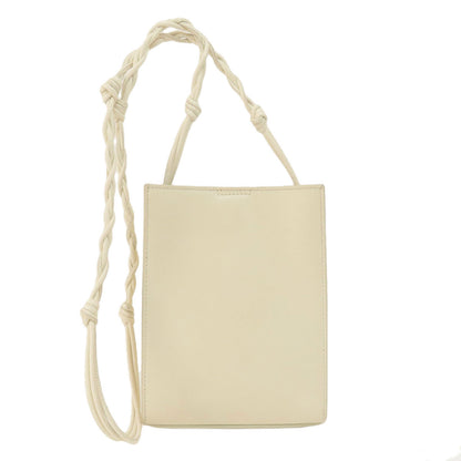 Jil Sander ジル・サンダー ロゴ ショルダーバッグ レザー レディース 中古