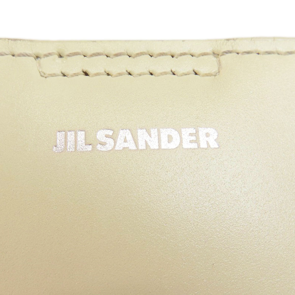 Jil Sander ジル・サンダー ロゴ ショルダーバッグ レザー レディース 中古