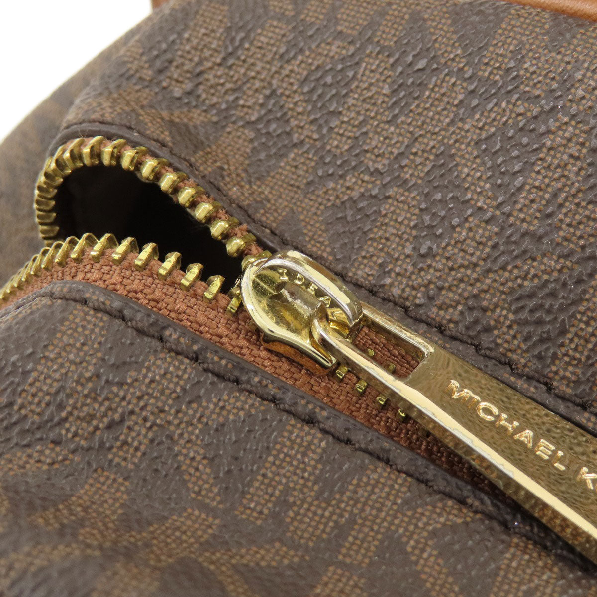 Michael Kors マイケルコース MKシグネチャー ステッカー リュック・デイパック レザー レディース 中古