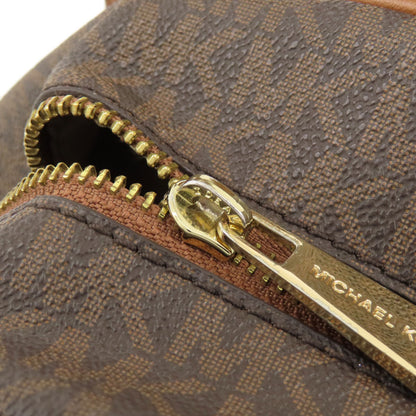 Michael Kors マイケルコース MKシグネチャー ステッカー リュック・デイパック レザー レディース 中古