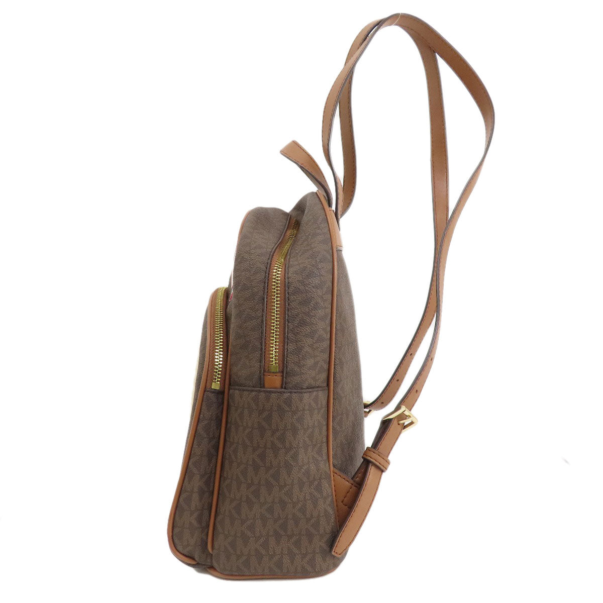 Michael Kors マイケルコース MKシグネチャー ステッカー リュック・デイパック レザー レディース 中古