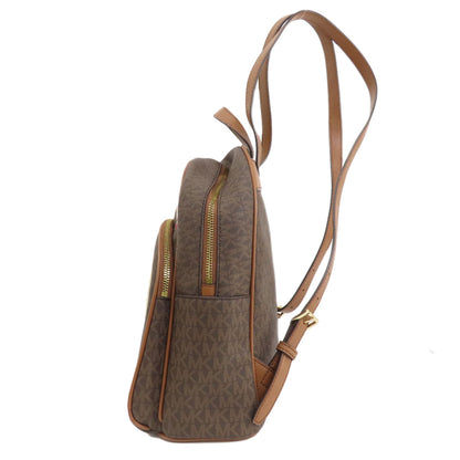 Michael Kors マイケルコース MKシグネチャー ステッカー リュック・デイパック レザー レディース 中古
