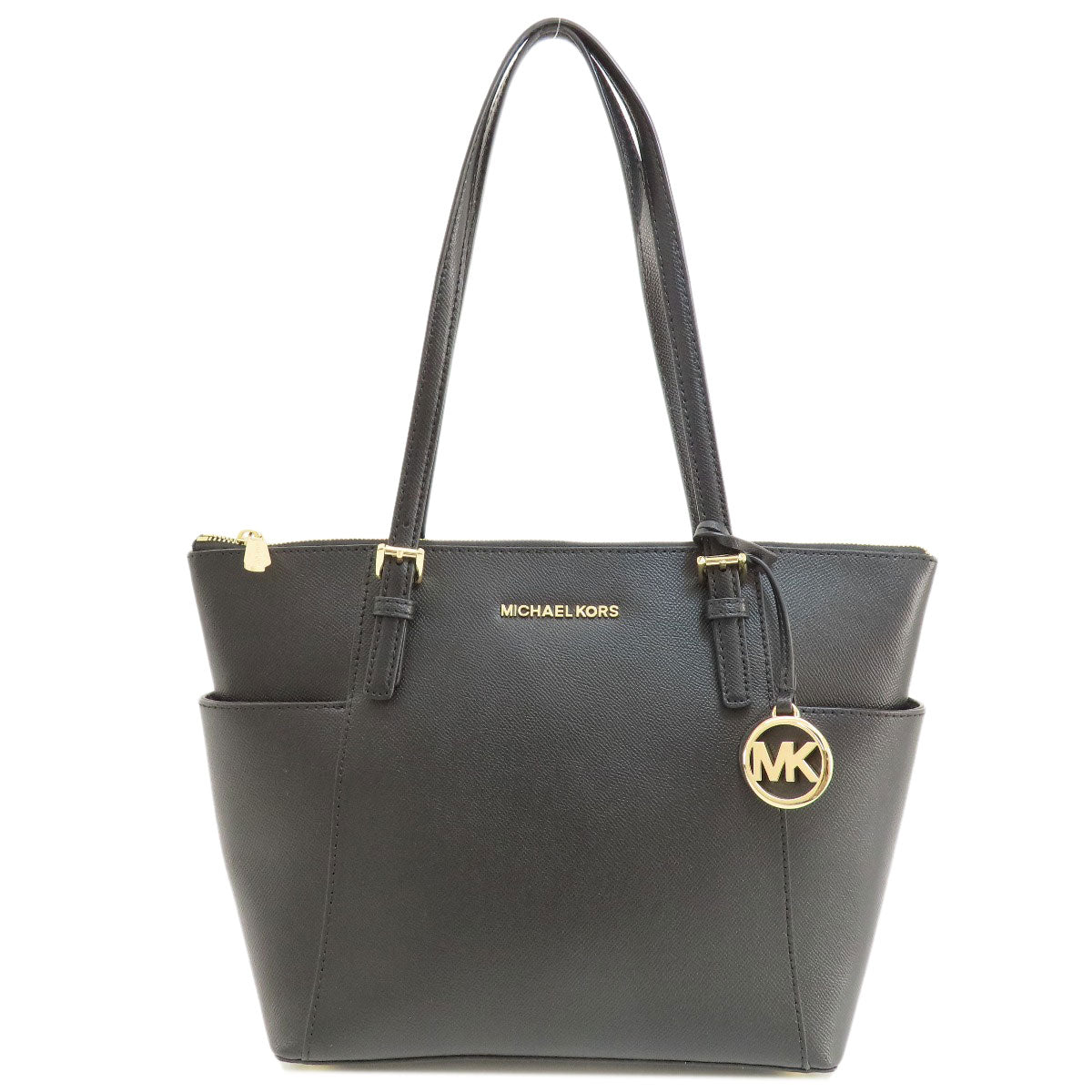 Michael Kors マイケルコース ロゴ トートバッグ レザー レディース 中古