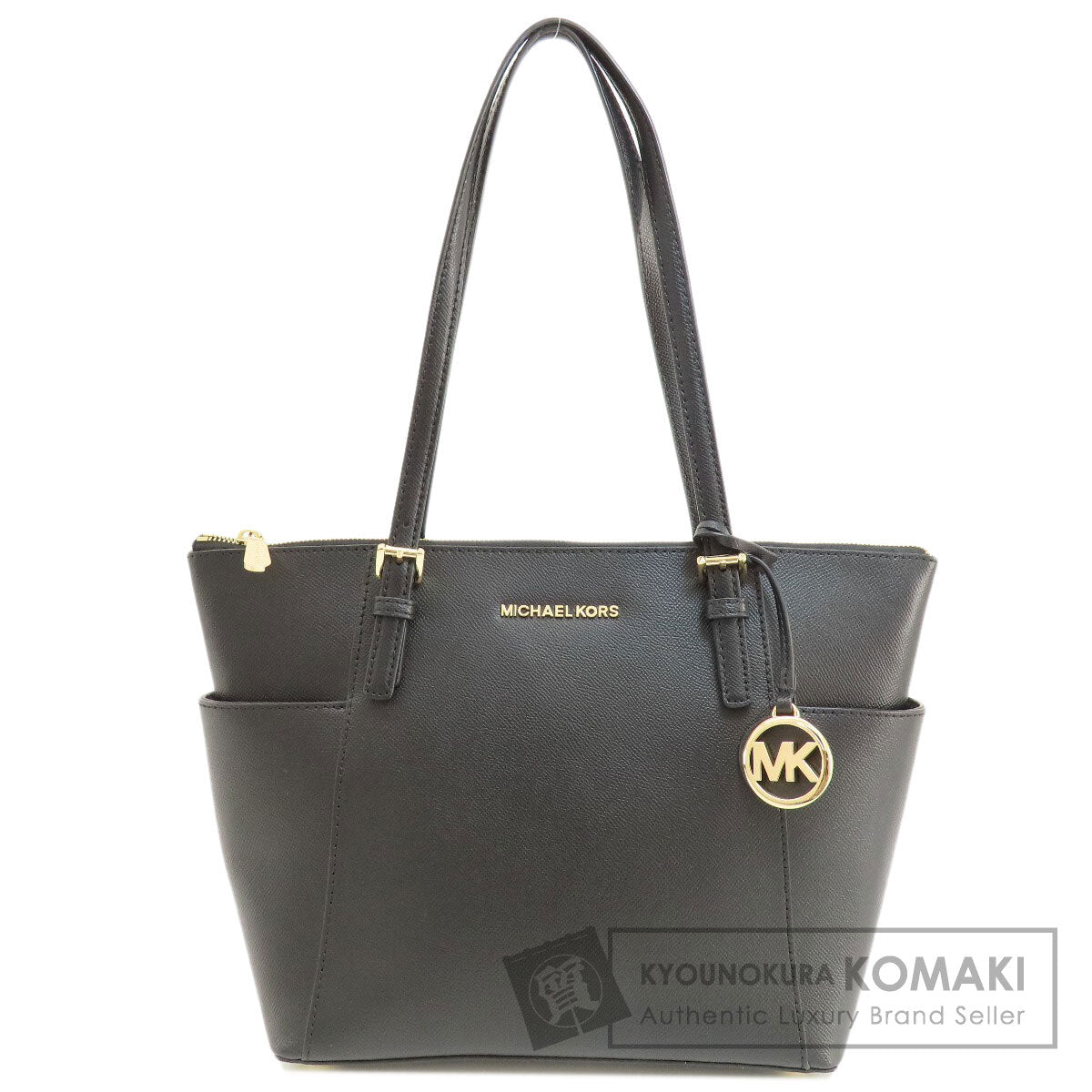 Michael Kors マイケルコース ロゴ トートバッグ レザー レディース 中古