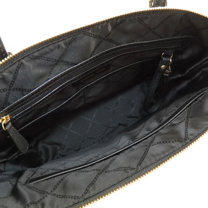 Michael Kors マイケルコース ロゴ トートバッグ レザー レディース 中古
