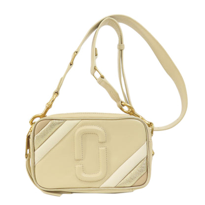 MARC JACOBS マーク・ジェイコブス ダブルJ スナップショット ショルダーバッグ レザー レディース 中古