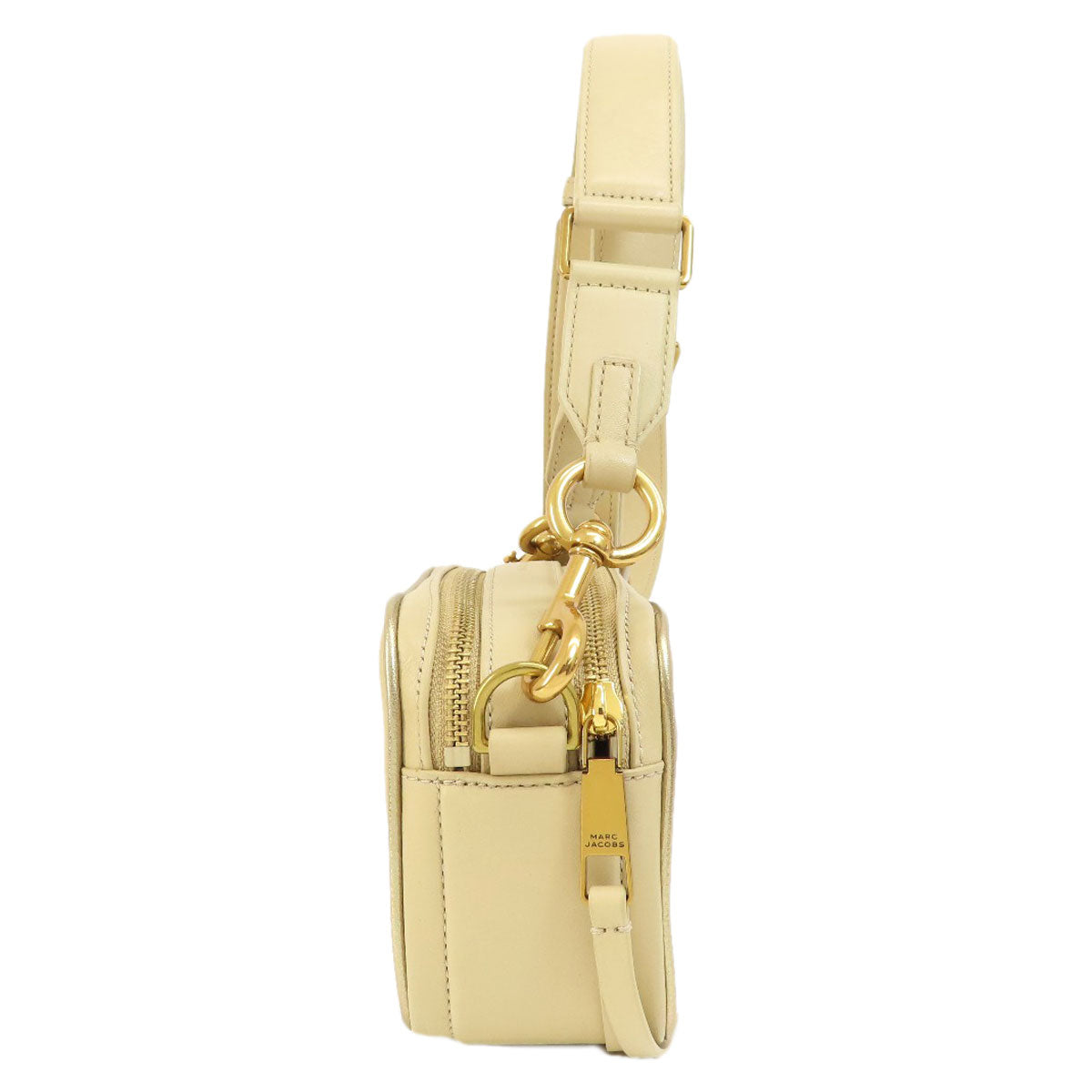 MARC JACOBS マーク・ジェイコブス ダブルJ スナップショット ショルダーバッグ レザー レディース 中古
