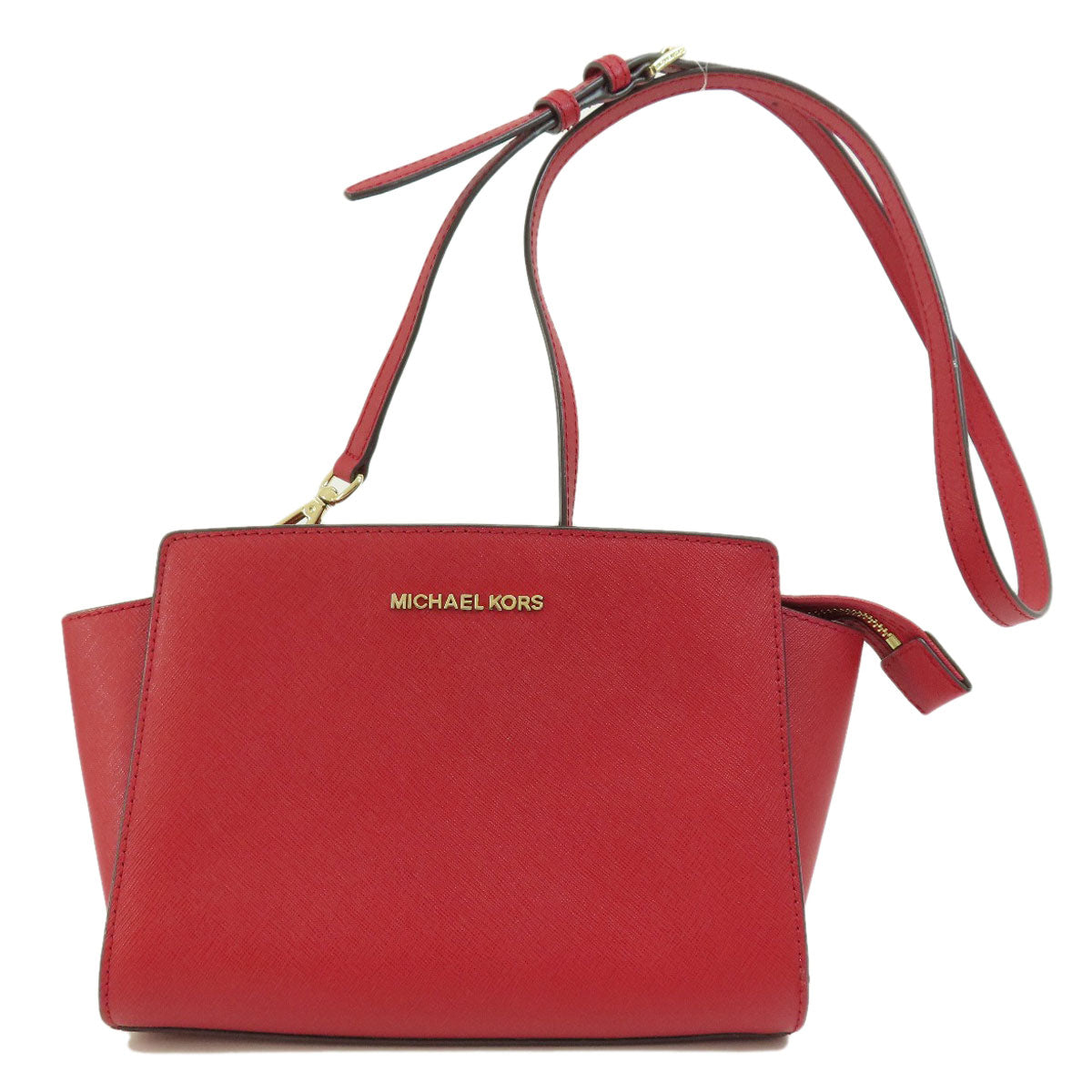 Michael Kors マイケルコース ロゴ ショルダーバッグ レザー レディース 中古