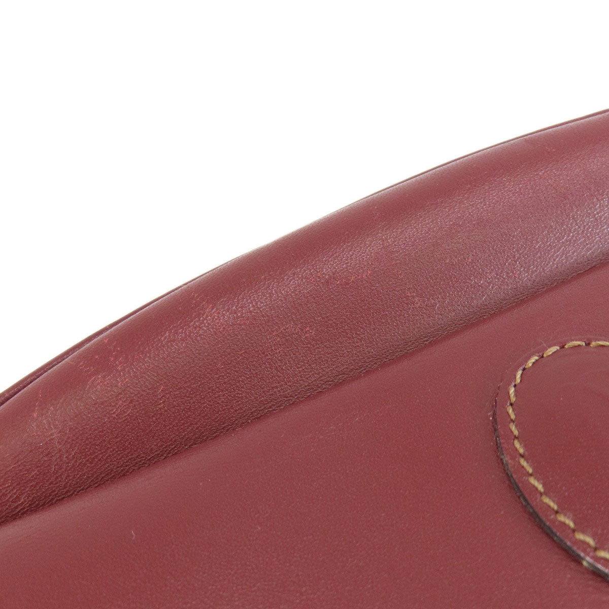 CARTIER カルティエ マストライン ショルダーバッグ レザー レディース 中古