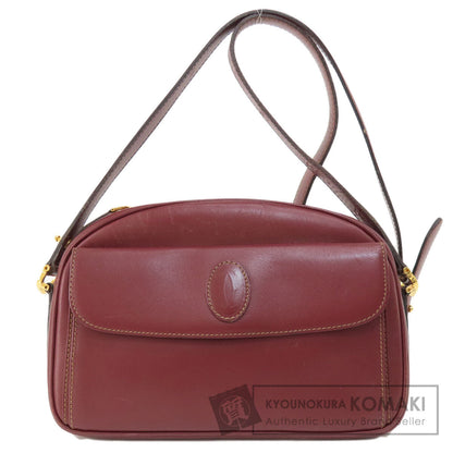 CARTIER カルティエ マストライン ショルダーバッグ レザー レディース 中古