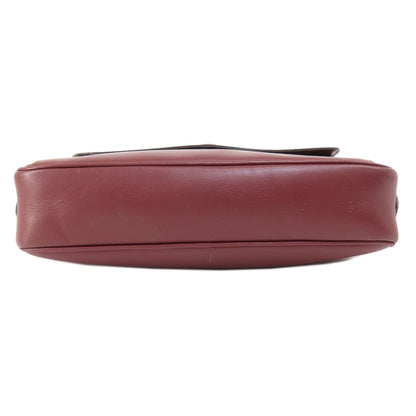 CARTIER カルティエ マストライン ショルダーバッグ レザー レディース 中古