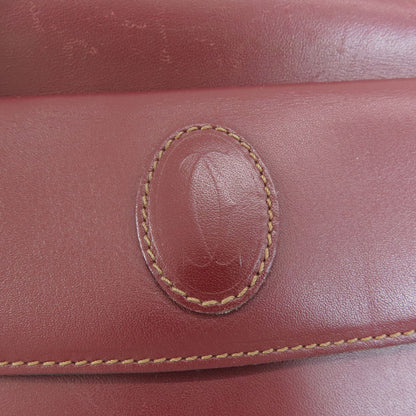 CARTIER カルティエ マストライン ショルダーバッグ レザー レディース 中古