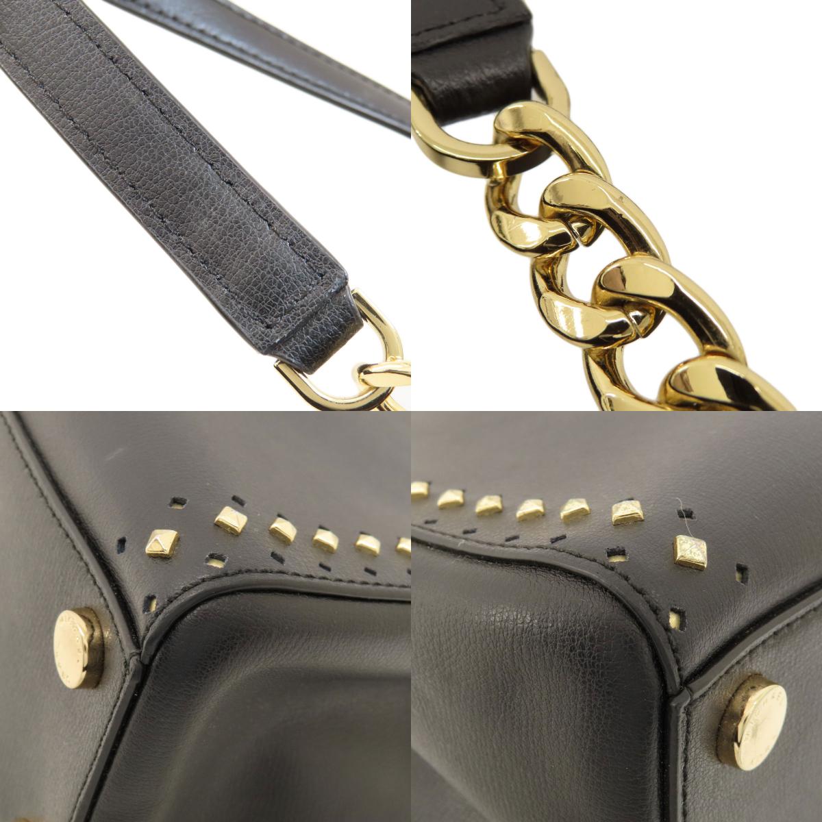 Michael Kors マイケルコース ロゴ トートバッグ レザー レディース 中古