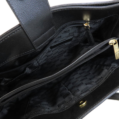 Michael Kors マイケルコース ロゴ トートバッグ レザー レディース 中古