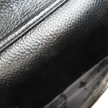 MCM エムシーエム ロゴ リュック・デイパック レザー レディース 中古