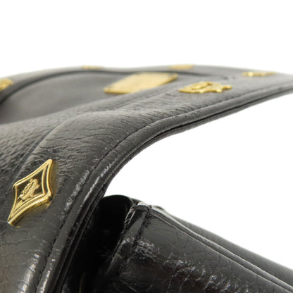 MCM エムシーエム ロゴ リュック・デイパック レザー レディース 中古