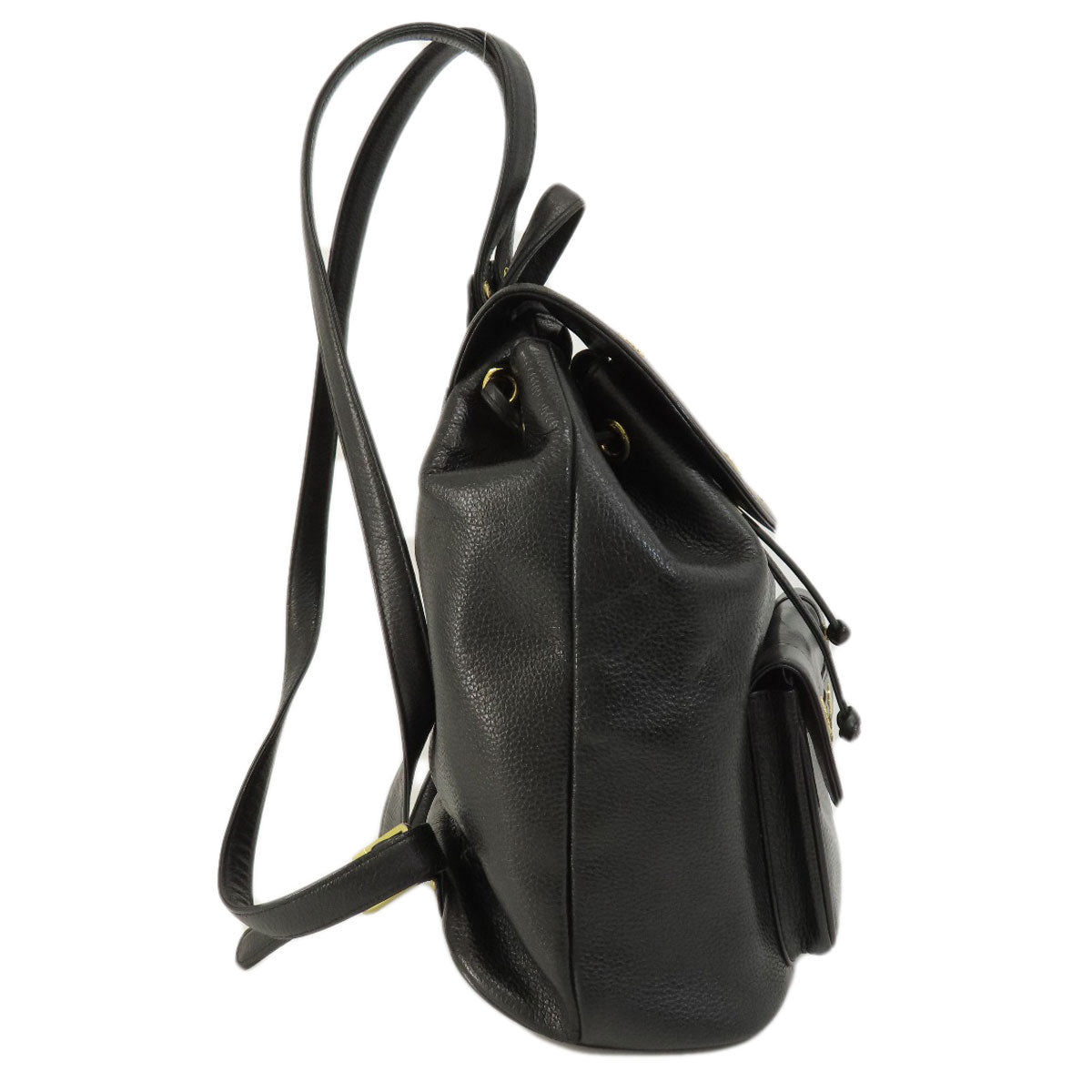 MCM エムシーエム ロゴ リュック・デイパック レザー レディース 中古