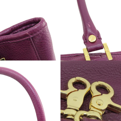Tory Burch トリーバーチ ロゴ 2WAY トートバッグ レザー レディース 中古