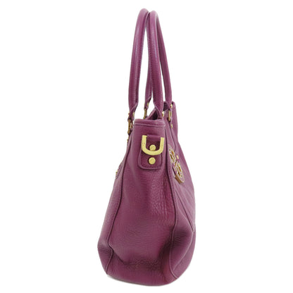 Tory Burch トリーバーチ ロゴ 2WAY トートバッグ レザー レディース 中古