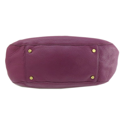 Tory Burch トリーバーチ ロゴ 2WAY トートバッグ レザー レディース 中古