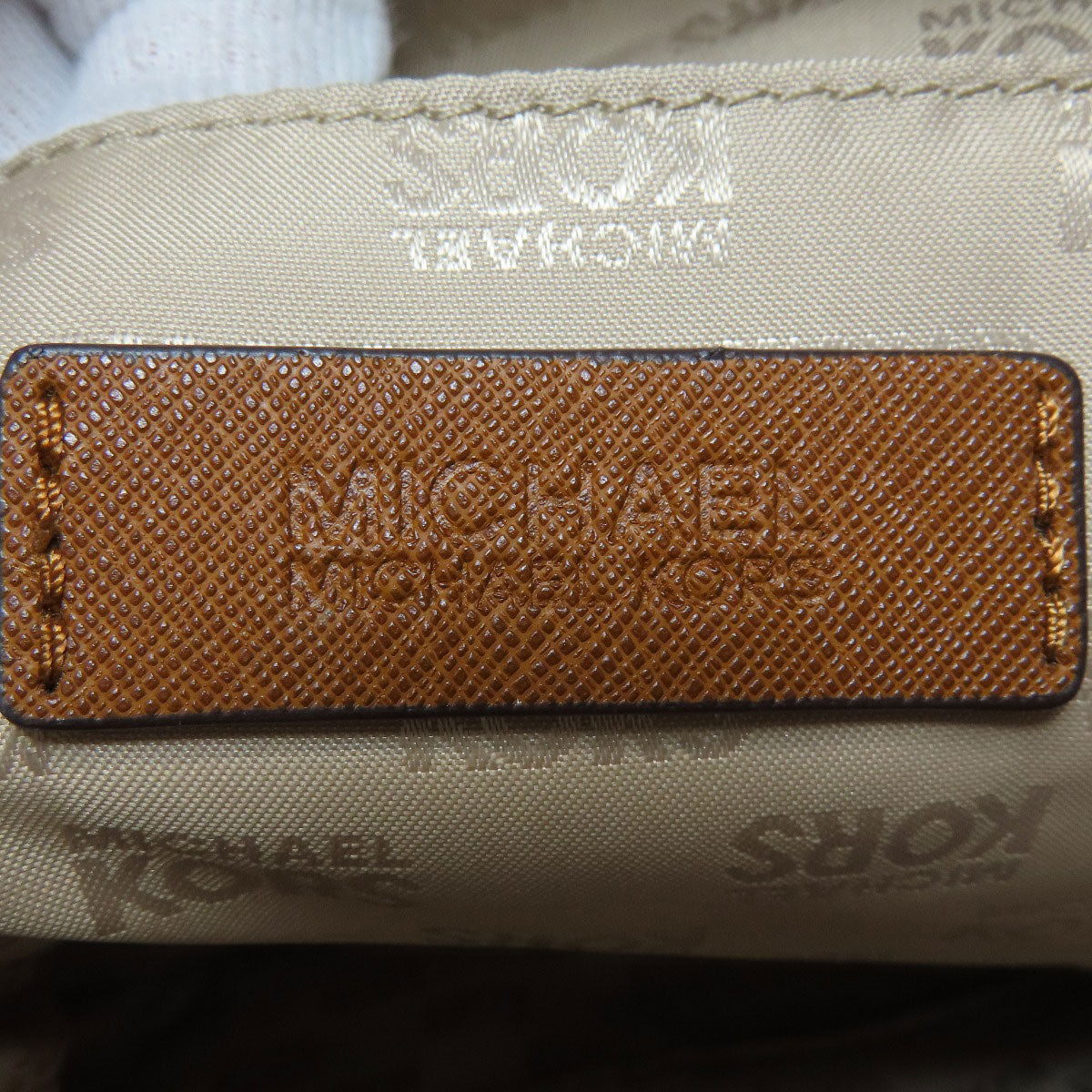 Michael Kors マイケルコース ロゴ金具 トートバッグ レザー レディース 中古