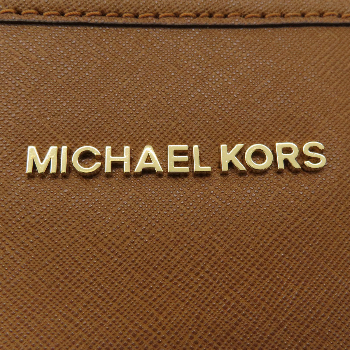 Michael Kors マイケルコース ロゴ金具 トートバッグ レザー レディース 中古