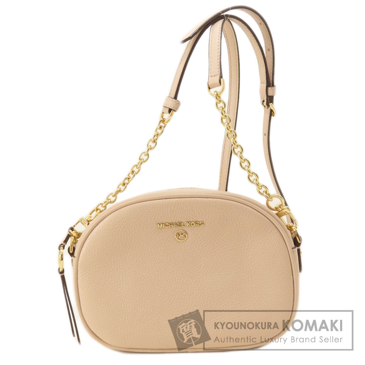 Michael Kors マイケルコース ロゴ ショルダーバッグ レザー レディース 中古