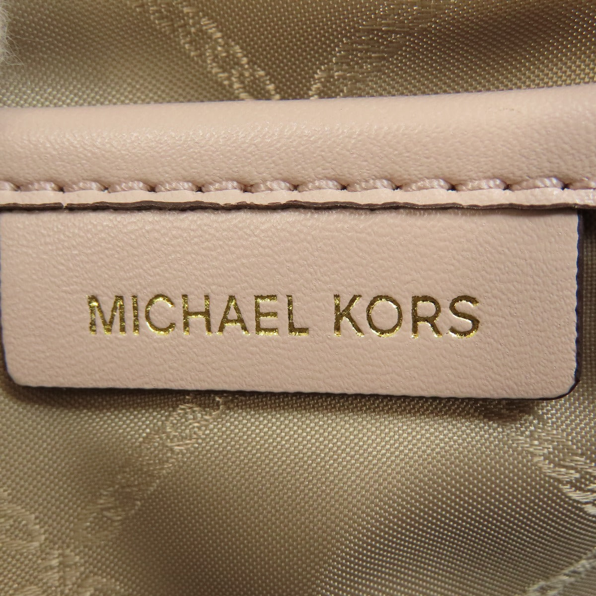 Michael Kors マイケルコース ロゴ ショルダーバッグ レザー レディース 中古