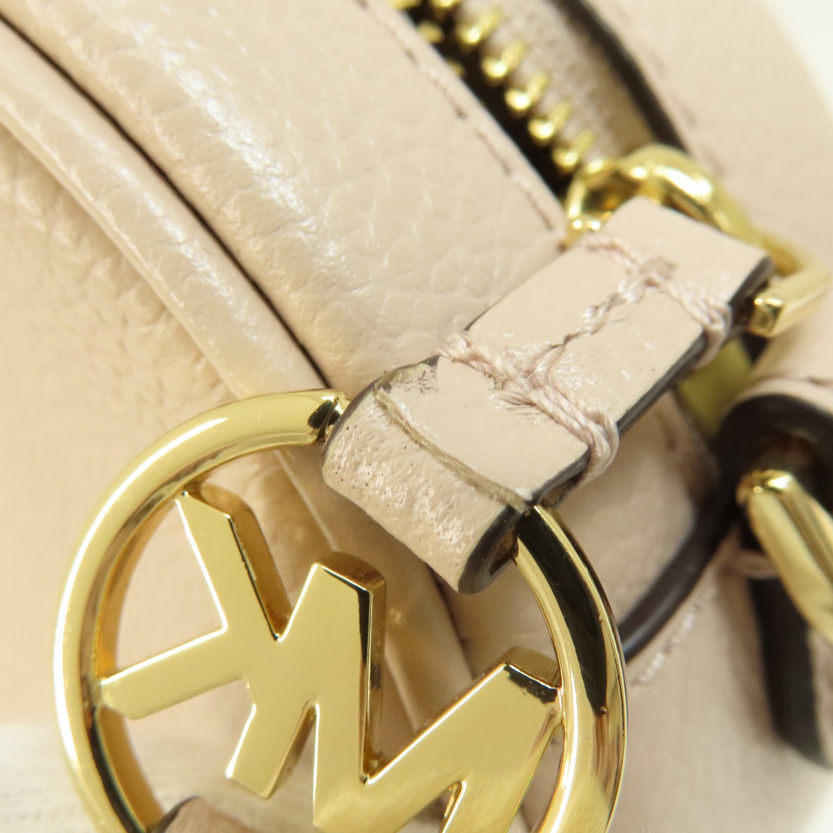 Michael Kors マイケルコース ロゴ ショルダーバッグ レザー レディース 中古
