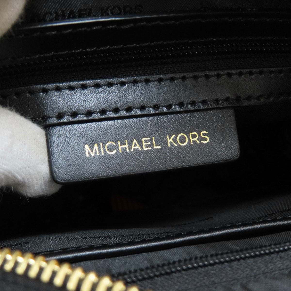 Michael Kors マイケルコース ギニー 花火モチーフ ショルダーバッグ PVC レディース 中古