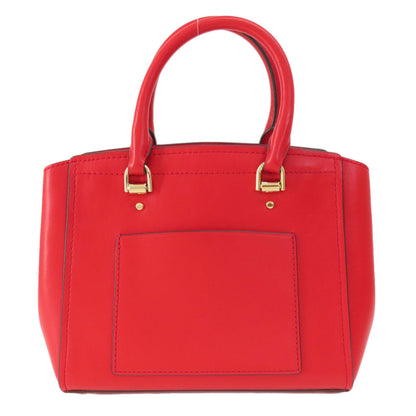 Michael Kors マイケルコース ロゴ 2WAY ハンドバッグ レザー レディース 中古