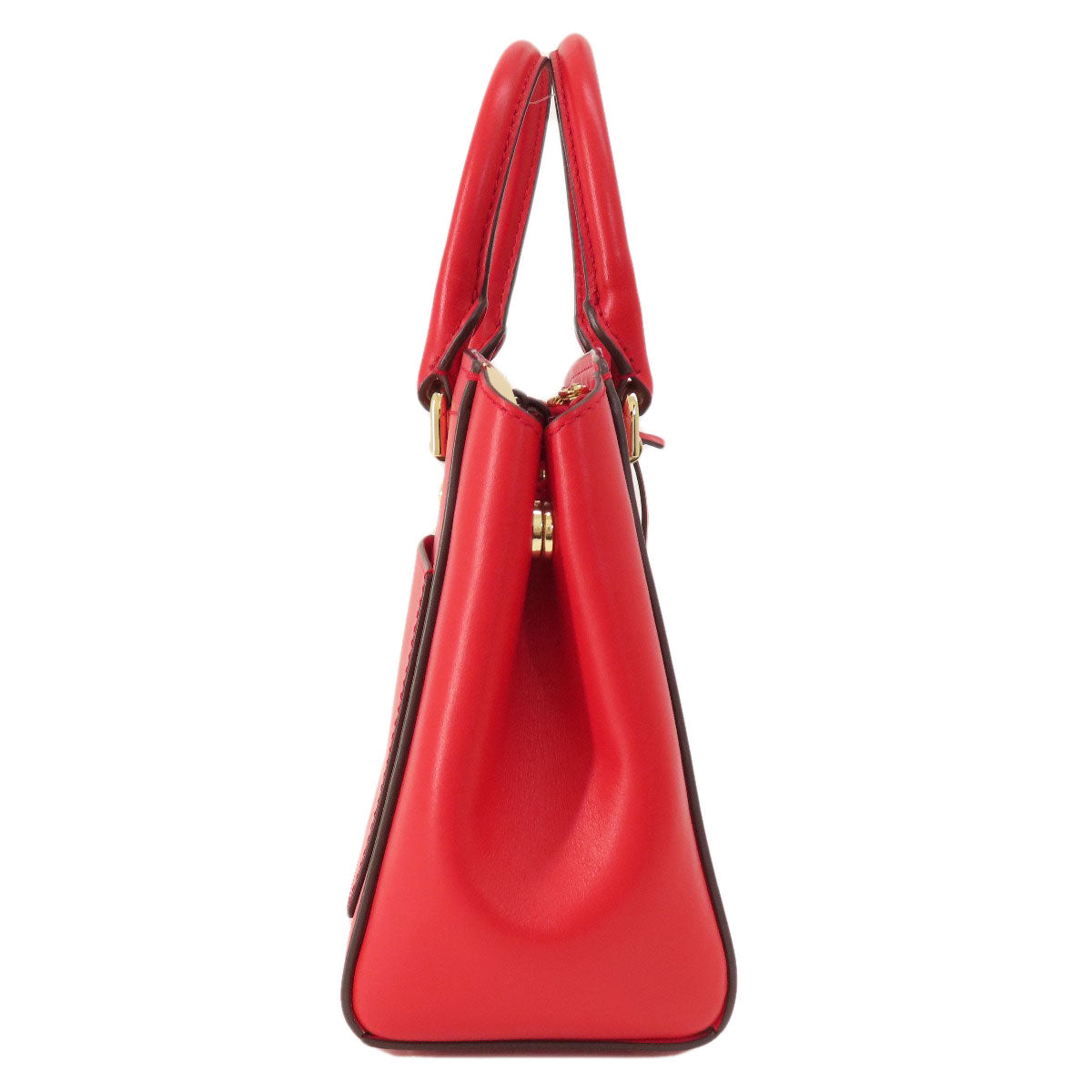 Michael Kors マイケルコース ロゴ 2WAY ハンドバッグ レザー レディース 中古