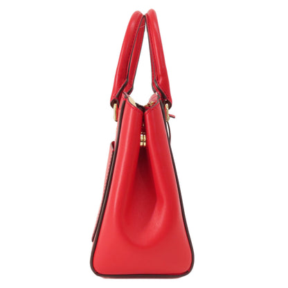 Michael Kors マイケルコース ロゴ 2WAY ハンドバッグ レザー レディース 中古