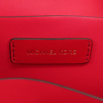 Michael Kors マイケルコース ロゴ 2WAY ハンドバッグ レザー レディース 中古
