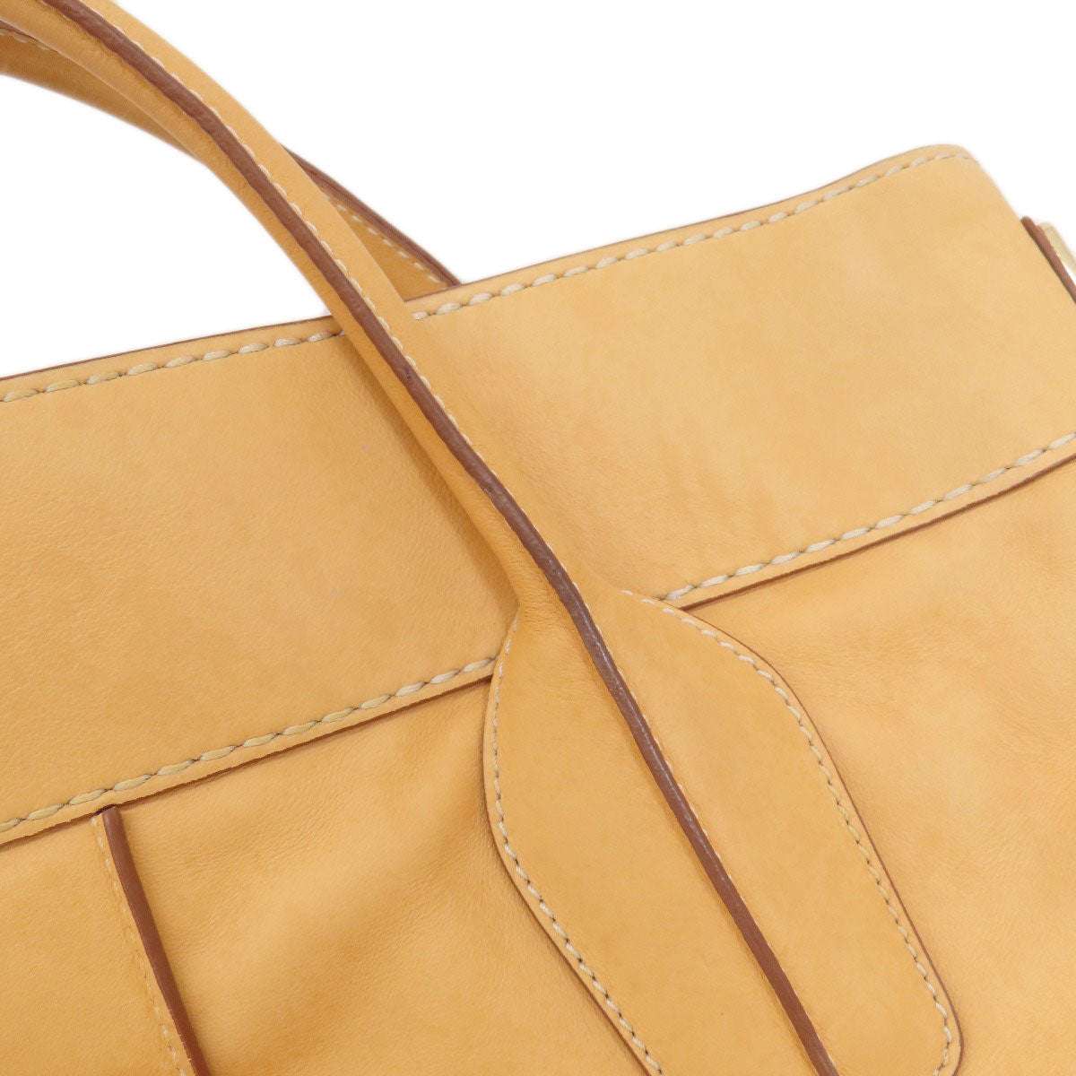TODS トッズ 2WAY トートバッグ レザー レディース 中古