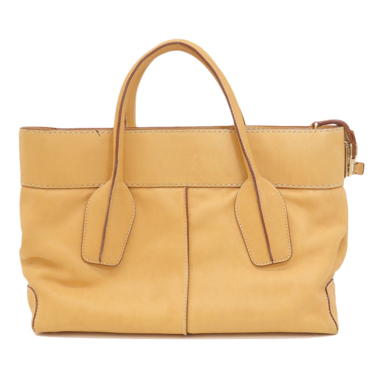 TODS トッズ 2WAY トートバッグ レザー レディース 中古