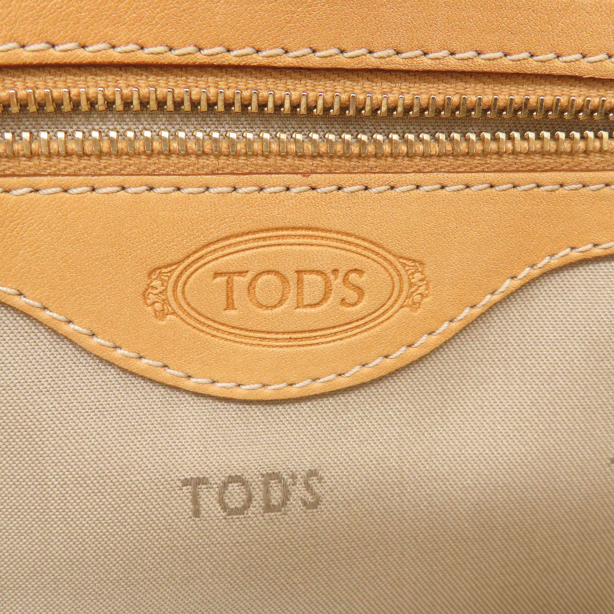 TODS トッズ 2WAY トートバッグ レザー レディース 中古