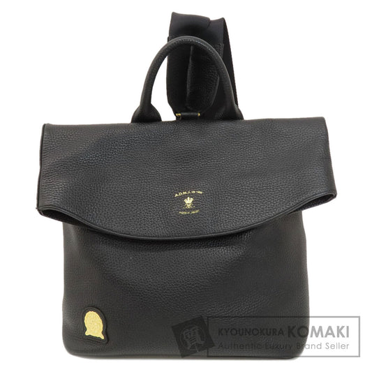 ADMJ エーディーエムジェイ ロゴ リュック・デイパック レザー レディース 中古