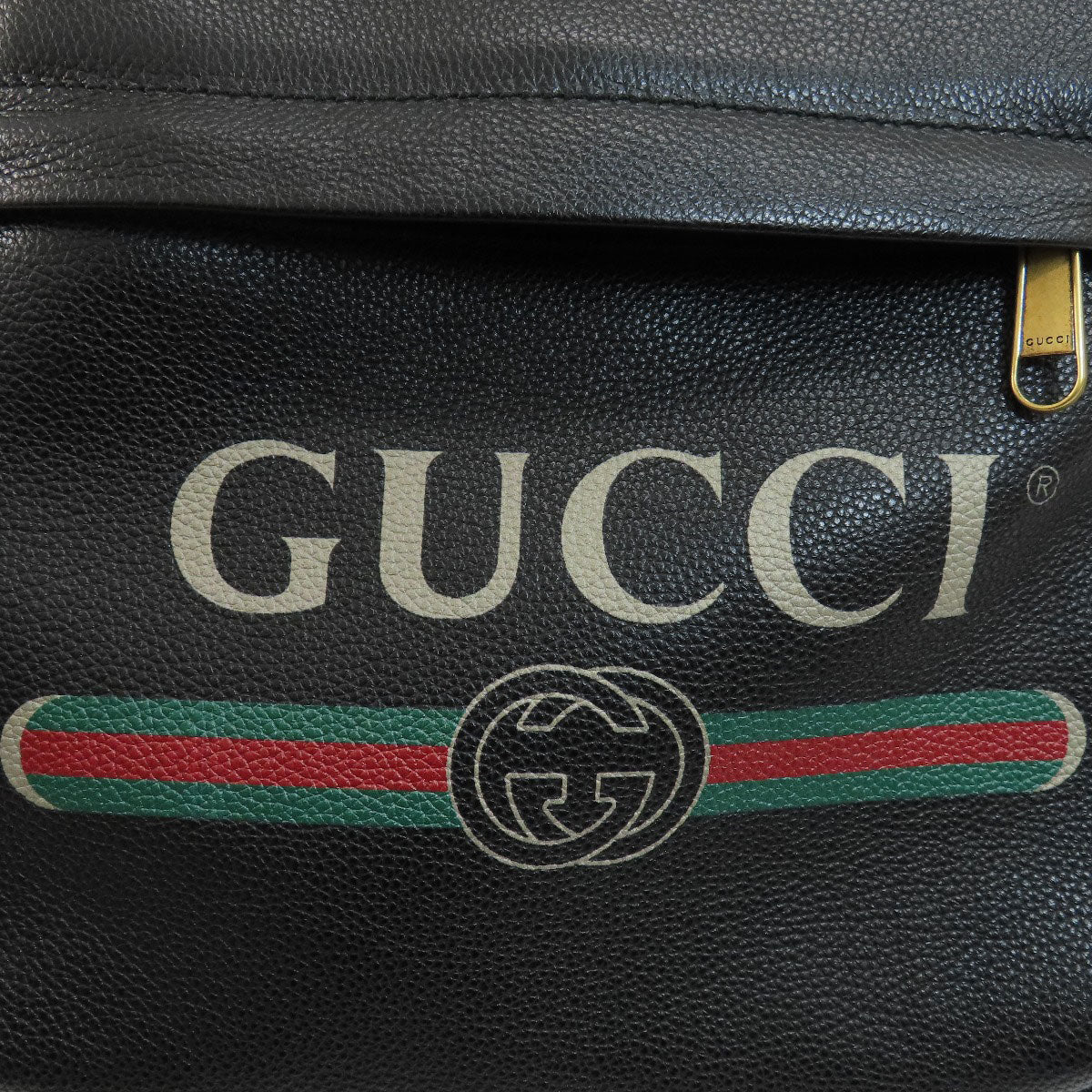 GUCCI グッチ 547834 ロゴプリント リュック・デイパック カーフ レディース 中古
