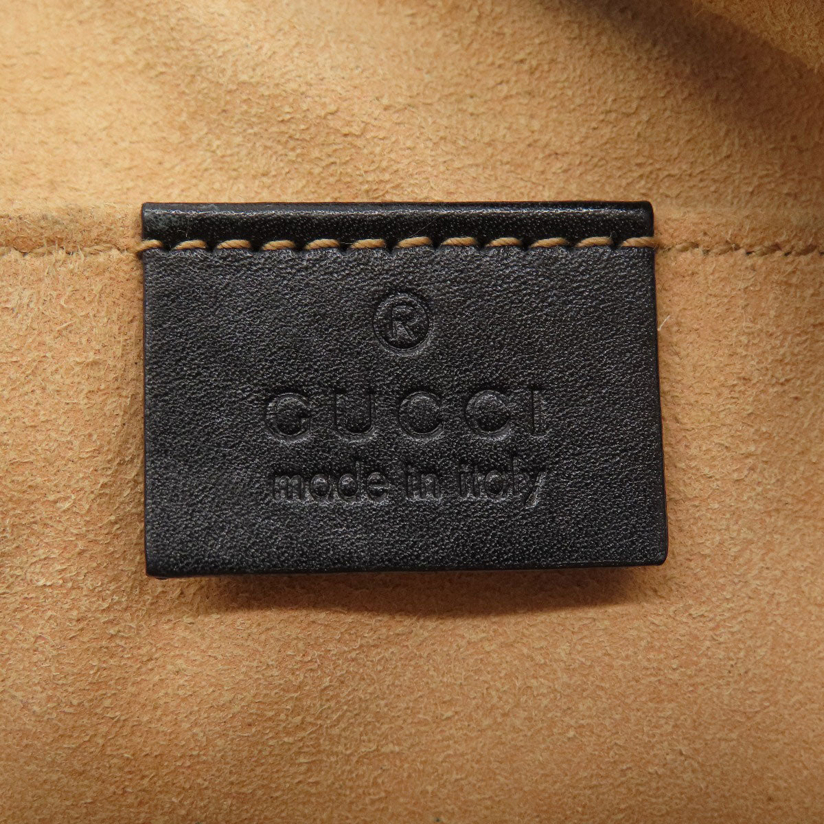 GUCCI グッチ 448065 GGマーモント ミニバッグ ショルダーバッグ カーフ レディース 中古