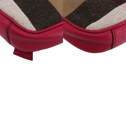 BURBERRY バーバリー ミニ クロスボディ ショルダーバッグ レザー レディース 中古