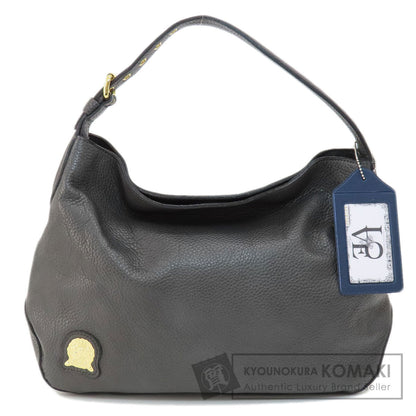 ADMJ エーディーエムジェイ ロゴ ワンショルダー ショルダーバッグ レザー レディース 中古