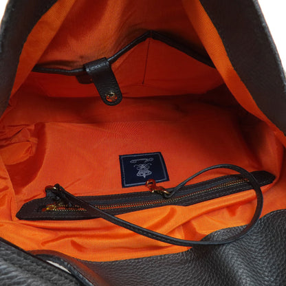 ADMJ エーディーエムジェイ ロゴ ワンショルダー ショルダーバッグ レザー レディース 中古